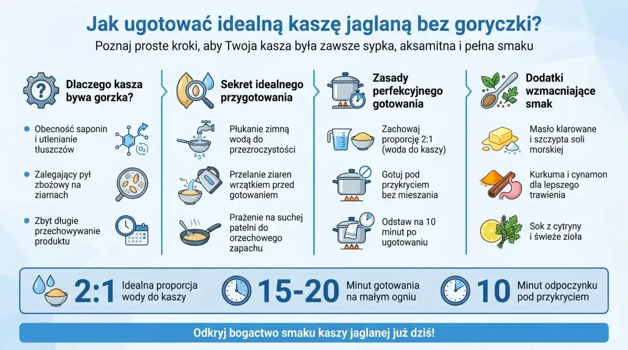 Kasza jaglana przeciwwskazania: obecność saponin, pył zbożowy, długie przechowywanie. Ugotuj idealną kaszę, płucząc, przelewając wrzątkiem i prażąc.